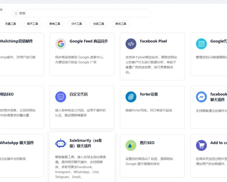 Cross-border e-commerce independent station program and cloak